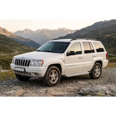 Бокові пороги Maya V2 (2 шт., Алюміній) для Jeep Grand Cherokee WJ 1999-2004 рр