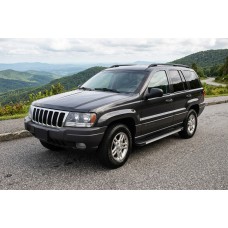 Бокові пороги Maya V1 (2 шт., Алюміній) для Jeep Grand Cherokee WJ 1999-2004 рр