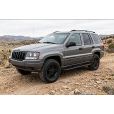 Боковые Подножки Bosphore Black (2 шт., Алюминий) для Jeep Grand Cherokee WJ 1999-2004 гг