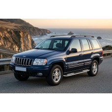 Бокові пороги Tayga V2 (2 шт., Алюміній) для Jeep Grand Cherokee WJ 1999-2004 рр