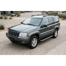 Бокові пороги BlackLine (2 шт., Алюміній) для Jeep Grand Cherokee WJ 1999-2004 рр
