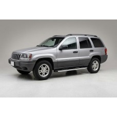 Бокові пороги Fullmond (2 шт., Алюміній) для Jeep Grand Cherokee WJ 1999-2004 рр
