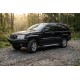 Боковые пороги Allmond Grey (2 шт., алюминий) для Jeep Grand Cherokee WJ 1999-2004 гг