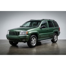 Боковые Подножки Shining V1 (2 шт., Алюминий) для Jeep Grand Cherokee WJ 1999-2004 гг