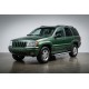 Боковые Подножки Shining V1 (2 шт., Алюминий) для Jeep Grand Cherokee WJ 1999-2004 гг
