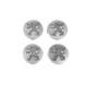 Колпачки на диски 60/58 мм p02011 (4 шт) для Peugeot