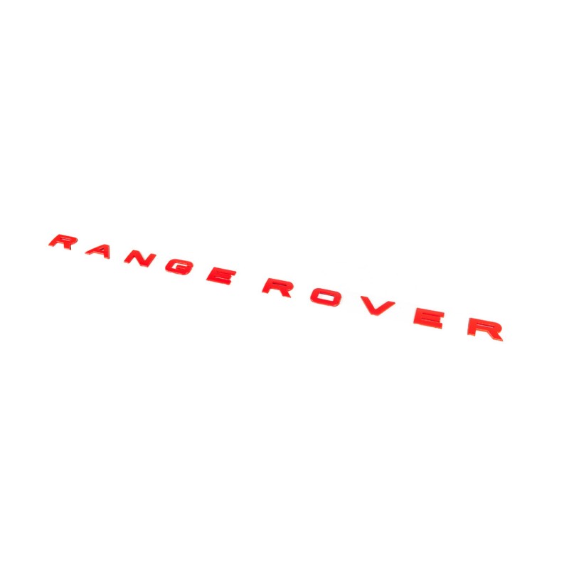 Напис червоний (тип-5) для Тюнінг LandRover Range Rover