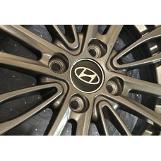 Колпачки диски черные hyun60tur-bl (59мм на 55мм, 4 шт) для Тюнинг Hyundai
