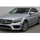 Накладки на дзеркала (2 шт, нерж.) для Mercedes C-сlass W205 2014-2021 рр