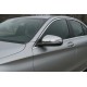 Накладки на дзеркала (2 шт, нерж.) для Mercedes C-сlass W205 2014-2021 рр