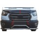 Накладки на решітку (4 шт, нерж) для Ford Transit 2014- рр Накладки на решітку (4 шт, нерж) для Ford Transit 2014- рр