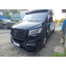Передний бампер с решеткой V2 (AMG) для Mercedes Sprinter W907/W910 2018- гг