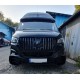 Передний бампер с решеткой V2 (AMG) для Mercedes Sprinter W907/W910 2018- гг