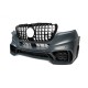 Передний бампер с решеткой V2 (AMG) для Mercedes Sprinter W907/W910 2018- гг
