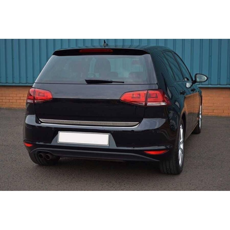 Накладка на багажник HB нержавейка Carmos - Турецкая Нержавеющая Сталь для Volkswagen Golf 7/E-Golf 2012-2020 гг