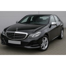 Накладки на дзеркала (2 шт, нерж.) для Mercedes E-сlass W212 2009-2016 рр