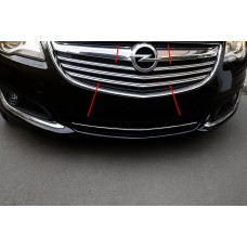 Накладки на решітку (2014-2017, нерж) для Opel Insignia рр
