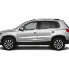 Молдини на двері (4 шт, нерж) для Volkswagen Tiguan 2007-2016 рр