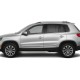 Молдини на двері (4 шт, нерж) для Volkswagen Tiguan 2007-2016 рр Молдини на двері (4 шт, нерж) для Volkswagen Tiguan 2007-2016 рр