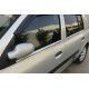 Зовнішня окантовка стекол (HB, 4 шт, нерж) для Renault Clio II 1998-2005 рр