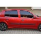 Зовнішня окантовка стекол (HB, 4 шт, нерж) для Renault Clio II 1998-2005 рр