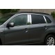 Накладки на дверні стійки (6 шт, нерж) для Mitsubishi ASX 2010-2023 рр