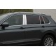 Накладки на дверные стойки из нержавеющей стали (10 шт.) для Volkswagen Tiguan 2016-2023 гг Накладки на дверные стойки из нержавеющей стали (10 шт.) для Volkswagen Tiguan 2016-2023 гг