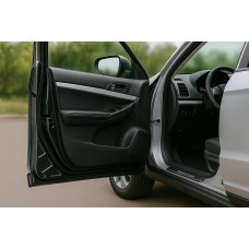 Внутренние накладки на двери (нерж, 7шт) Carmos для Geely Emgrand X7 2011- гг