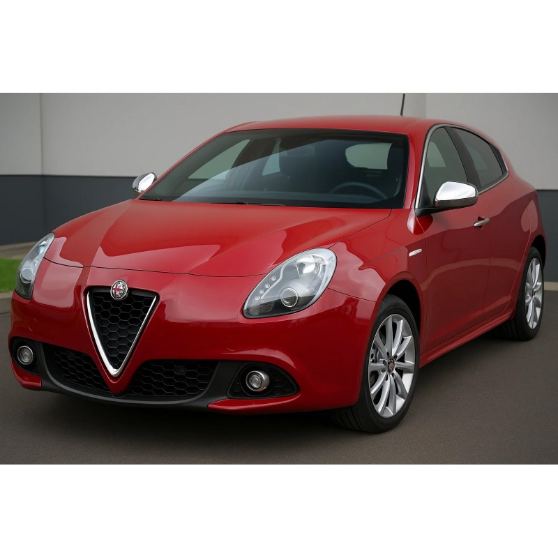 Накладки на Зеркала (2 шт, Нержавейка) Carmos для Alfa Romeo Giulietta 2010-2020 гг