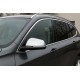 Накладки на дзеркала (2 шт, нерж.) Carmos для BMW X1 F-48 2015-2022 рр