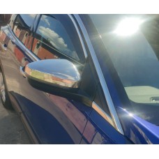 Накладки на дзеркала (2 шт, нерж.) для Citroen C5 Aircross 2017- рр