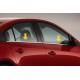 Зовнішня окантовка стекол (Sedan, 4 шт, нерж) для Renault Symbol 1999-2008 рр