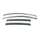 Ветровики с хромом Niken Luxury (4 шт) для Volkswagen ID.4