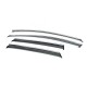 Ветровики с хромом Niken Luxury (4 шт) для Volkswagen ID.4