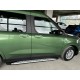 Бокові пороги Shining V1 (2 шт., Алюміній) для Ford Courier 2023- рр