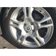 Колпачки диски серые ren60tur-sir (59мм на 55мм, 4 шт) для Тюнинг Renault