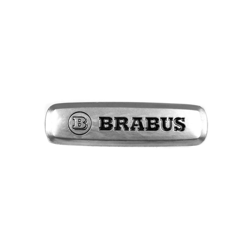 Brabus Шильдик алюмінієвий для килимків (1шт) для Тюнінг Mercedes