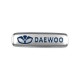 Шильдик алюмінієвий для килимків (1шт) для Тюнінг Daewoo