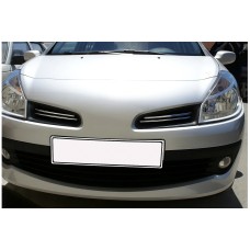 Накладки на решітку (4 шт, нерж) для Renault Clio III 2005-2012 рр