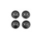 Колпачки диски черные kia60tur-bl (59мм на 55мм, 4 шт) для Тюнинг KIA
