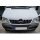 Передня решітка GT Chrome Eco (CDI, 2002-2006 рр.) для Mercedes Sprinter W901/902/903/904/905 рр