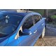Вітровики з хромом (4 шт, Niken) для Renault Fluence 2009-2016 рр