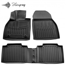 Килимки Stingray 3D (4 шт, поліуретан) для Toyota bZ4X