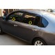 Зовнішня окантовка стекол (4 шт, нерж.) для Renault Symbol 2008-2013 рр