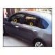 Наружняя окантовка стекол (4 шт, нерж.) для Renault Symbol 2008-2013 гг