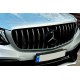 Передняя эмблема под стеклом, черная окантовка a0008880111 для Mercedes GLC X253