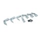Кріплення до бокових порогів для Ford Ranger 2002-2006 рр
