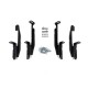 Кріплення до бокових порогів для Jeep Cherokee/Liberty 2002-2007 рр