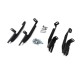 Кріплення до бокових порогів для Jeep Cherokee/Liberty 2002-2007 рр