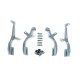 Кріплення до бокових порогів для Hyundai Santa Fe 2 2006-2012 рр